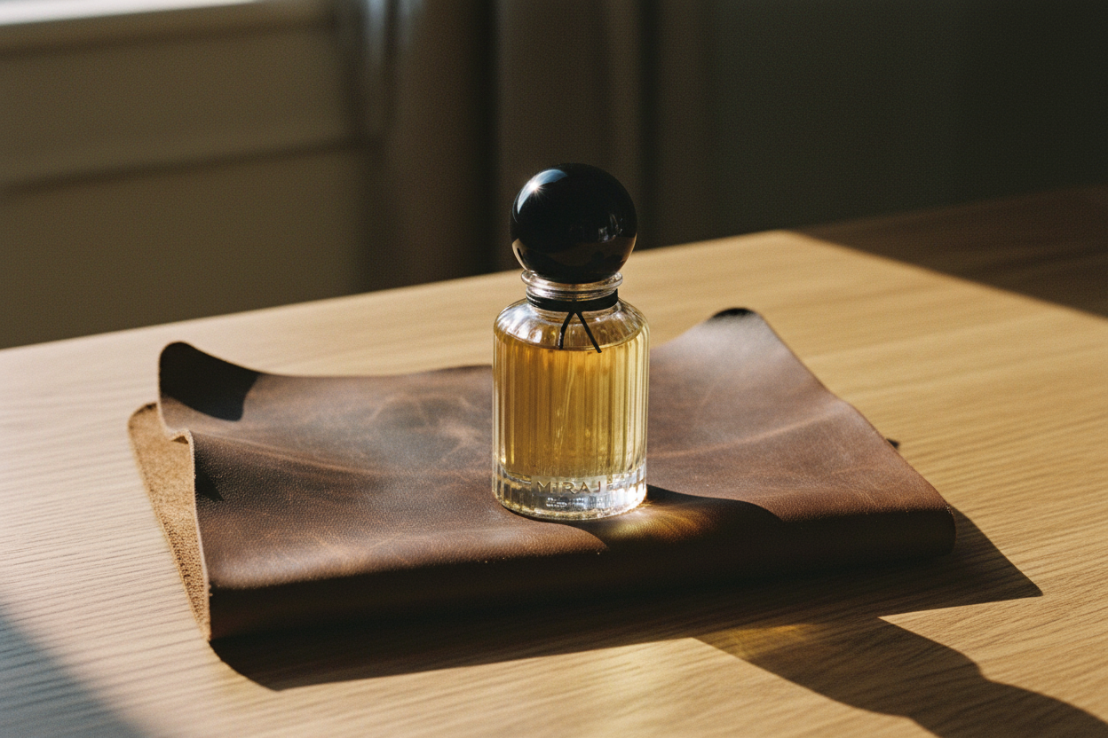 Miraj Velur – Leather & Oak